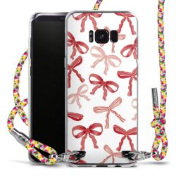 New Carry Case Transparent Stoff colourful/silber