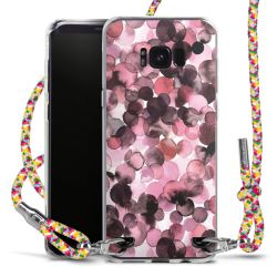 New Carry Case Transparent Stoff colourful/silber