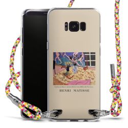 New Carry Case Transparent Stoff colourful/silber