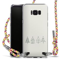 New Carry Case Transparent Stoff colourful/silber