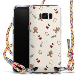 New Carry Case Transparent Stoff colourful/silber