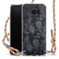 New Carry Case Transparent Stoff colourful/silber