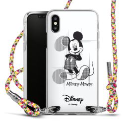 New Carry Case Transparent Stoff colourful/silber