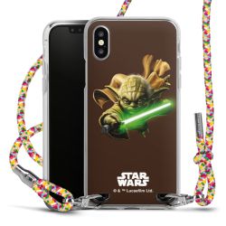 New Carry Case Transparent Stoff colourful/silber