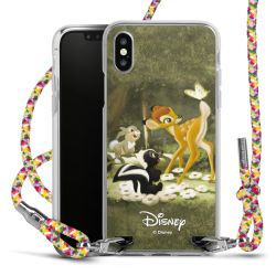 New Carry Case Transparent Stoff colourful/silber