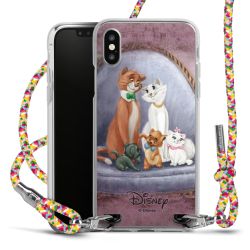 New Carry Case Transparent Stoff colourful/silber