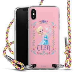 New Carry Case Transparent Stoff colourful/silber