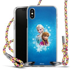 New Carry Case Transparent Stoff colourful/silber