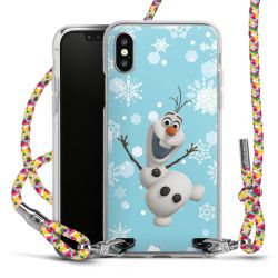 New Carry Case Transparent Stoff colourful/silber