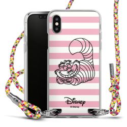 New Carry Case Transparent Stoff colourful/silber