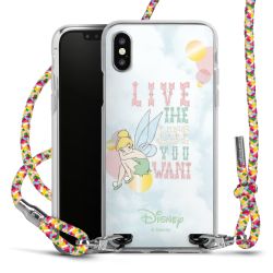 New Carry Case Transparent Stoff colourful/silber