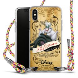 New Carry Case Transparent Stoff colourful/silber