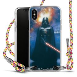 New Carry Case Transparent Stoff colourful/silber