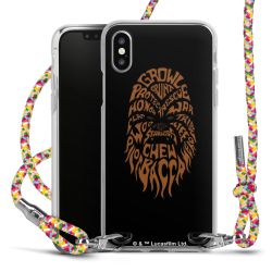 New Carry Case Transparent Stoff colourful/silber