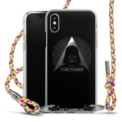 New Carry Case Transparent Stoff colourful/silber