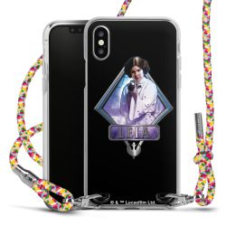 New Carry Case Transparent Stoff colourful/silber