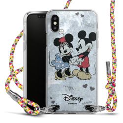 New Carry Case Transparent Stoff colourful/silber