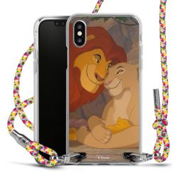 New Carry Case Transparent Stoff colourful/silber