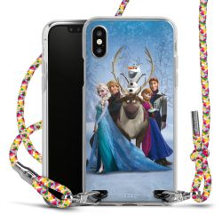 New Carry Case Transparent Stoff colourful/silber