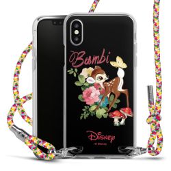 New Carry Case Transparent Stoff colourful/silber