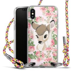 New Carry Case Transparent Stoff colourful/silber