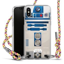 New Carry Case Transparent Stoff colourful/silber