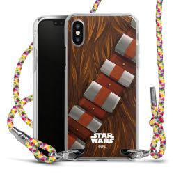 New Carry Case Transparent Stoff colourful/silber