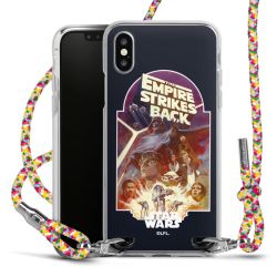 New Carry Case Transparent Stoff colourful/silber