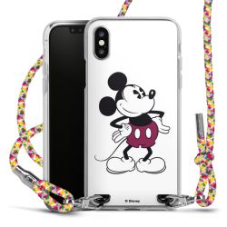 New Carry Case Transparent Stoff colourful/silber