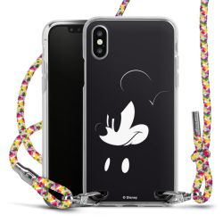 New Carry Case Transparent Stoff colourful/silber