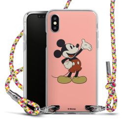 New Carry Case Transparent Stoff colourful/silber