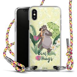 New Carry Case Transparent Stoff colourful/silber