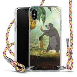 New Carry Case Transparent Stoff colourful/silber