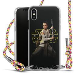 New Carry Case Transparent Stoff colourful/silber