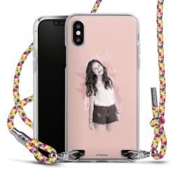 New Carry Case Transparent Stoff colourful/silber