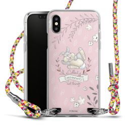 New Carry Case Transparent Stoff colourful/silber