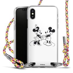 New Carry Case Transparent Stoff colourful/silber