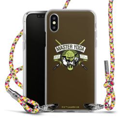 New Carry Case Transparent Stoff colourful/silber