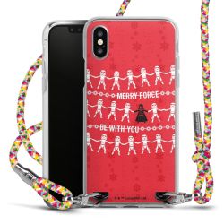 New Carry Case Transparent Stoff colourful/silber