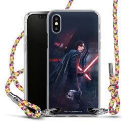 New Carry Case Transparent Stoff colourful/silber