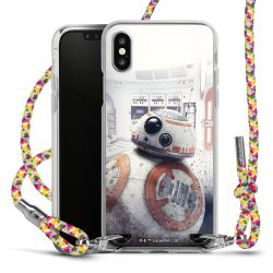 New Carry Case Transparent Stoff colourful/silber