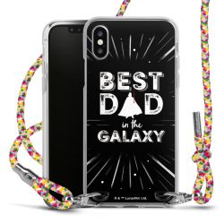 New Carry Case Transparent Stoff colourful/silber