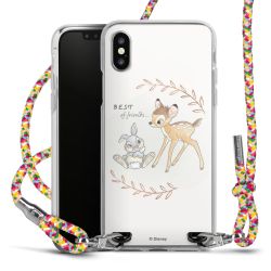 New Carry Case Transparent Stoff colourful/silber