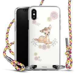 New Carry Case Transparent Stoff colourful/silber