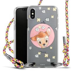 New Carry Case Transparent Stoff colourful/silber