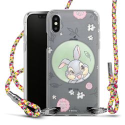 New Carry Case Transparent Stoff colourful/silber