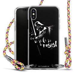 New Carry Case Transparent Stoff colourful/silber