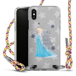 New Carry Case Transparent Stoff colourful/silber