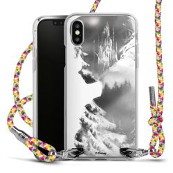 New Carry Case Transparent Stoff colourful/silber