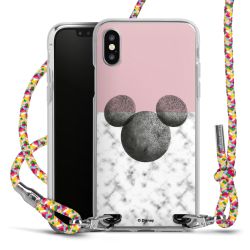 New Carry Case Transparent Stoff colourful/silber